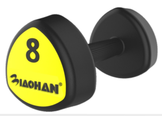 2kg - PU γυμναστικής 50kgs μαύρο λογότυπο αλτήρων/εξαρτημάτων Workout γυμναστικής διαθέσιμο