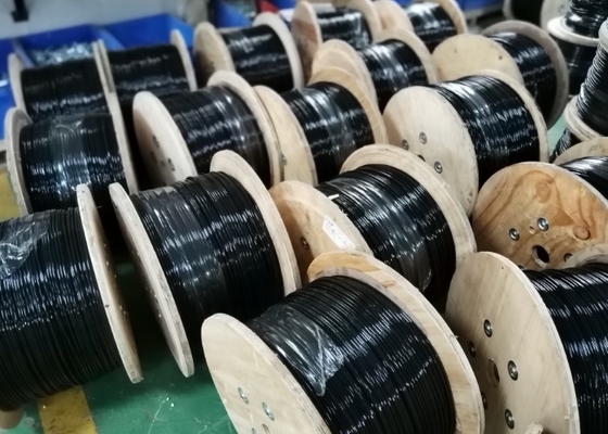 6.5MM αλεξίσφαιρο σχοινί γυμναστηρίου σε μαύρο για πιο μαλακή άσκηση και δύναμη